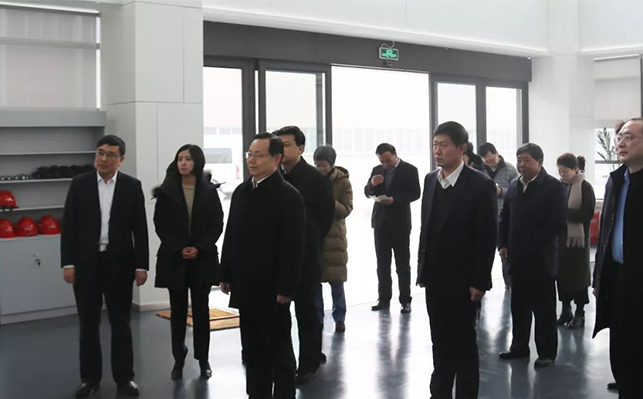 全國政協(xié)常委、副秘書長蔣作君一行蒞臨方快鍋爐進行調(diào)研