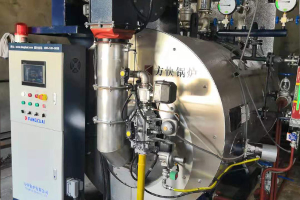 河北邯鄲一食品加工廠用1噸歐睿系列燃氣蒸汽鍋爐項目