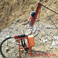 70型氣電聯(lián)動潛孔鉆機小型氣動鑿巖機打巖石鉆進快