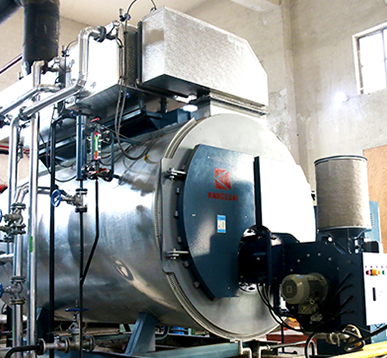 江蘇達利食品20蒸噸、15蒸噸一體冷凝蒸汽鍋爐項目