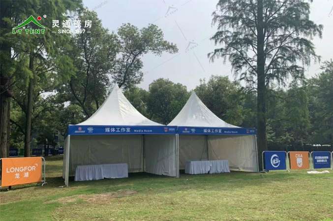 軍用篷房生產(chǎn)廠家 靈通賽事篷房為軍運(yùn)再添色彩