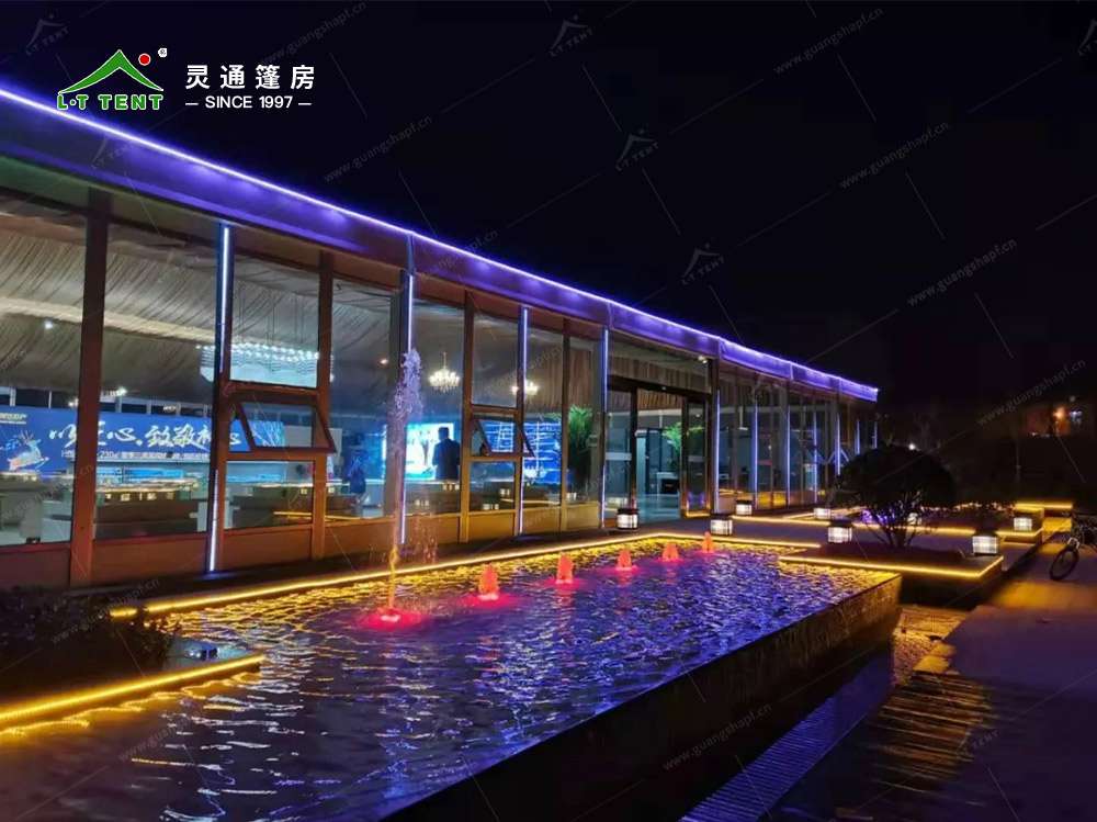 靈通供應售樓處篷房 商丘豫達置業房地產活動篷房