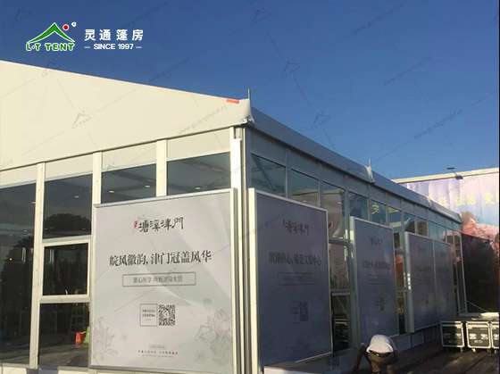 靈通供應售樓處篷房 商丘豫達置業房地產活動篷房