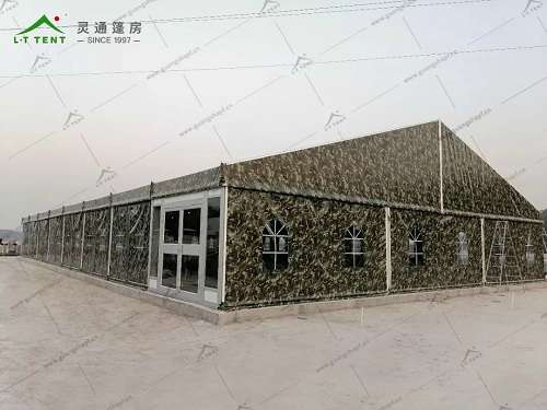 靈通篷房為企業搭建臨時倉儲篷房 靈通篷房為企業搭建臨時倉儲篷房