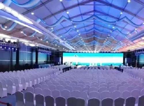 靈通篷房服務于2019青島上合峰會 靈通篷房服務于2019青島上合峰會