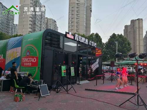 靈通充氣篷房用于啤酒節 靈通充氣篷房用于啤酒節
