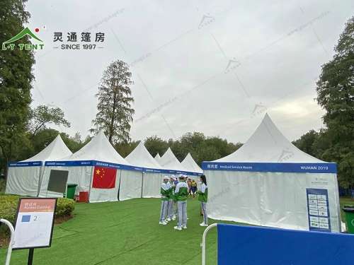 靈通篷房服務于世界軍人運動會 靈通篷房服務于世界軍人運動會