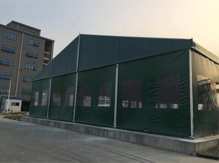 索爾維中國公司倉儲篷房 倉儲篷房